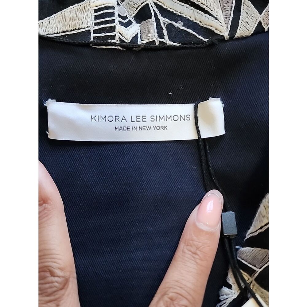 Kimora Lee Simmons Black & White Geometric Dress - Picture 6 of 7